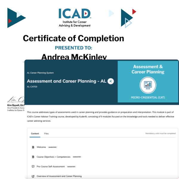 Career Advisor Training Certificate